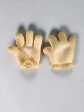 Vintage 1990 Rubie's Costume Co Inc Cartoon Animal Gloves
